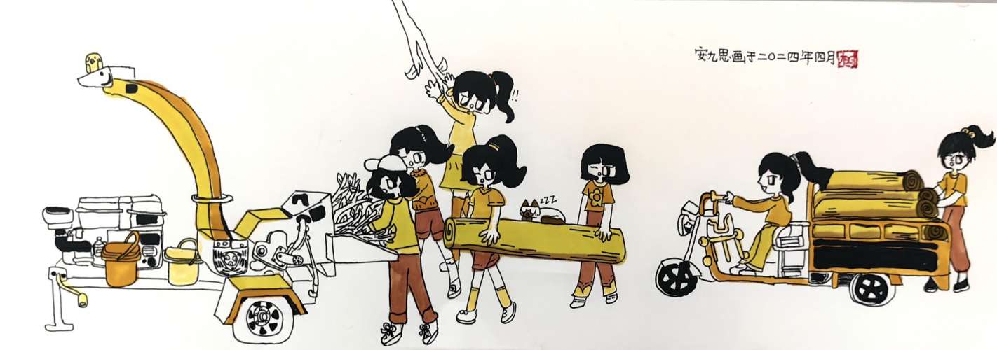 安九思作品集  绘画:君子九思有想象就有好思维,勤观察就有希望.