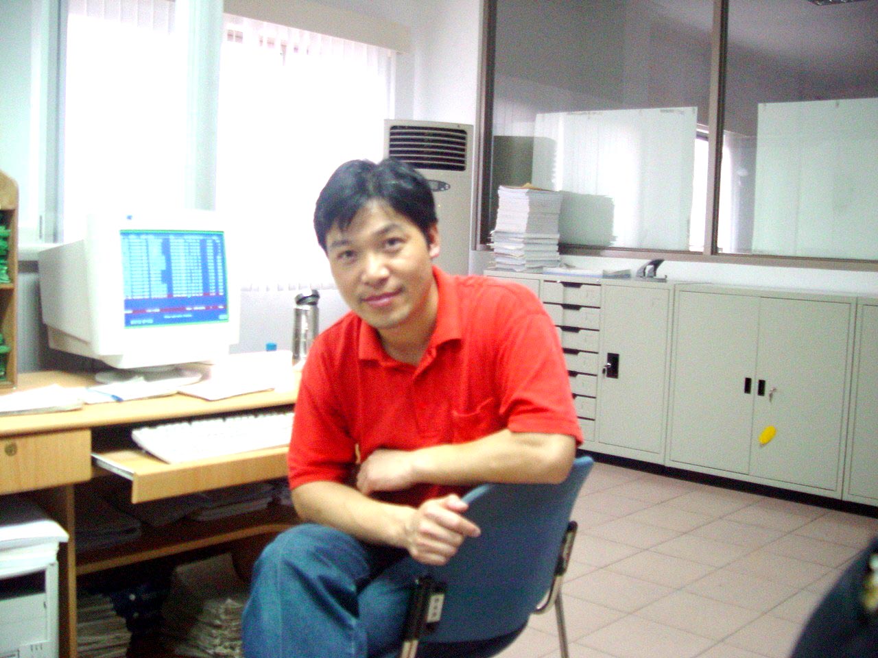 2003年在上海世达公司.JPG